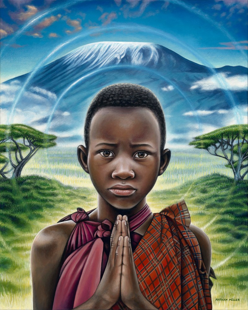 african-boy-painting